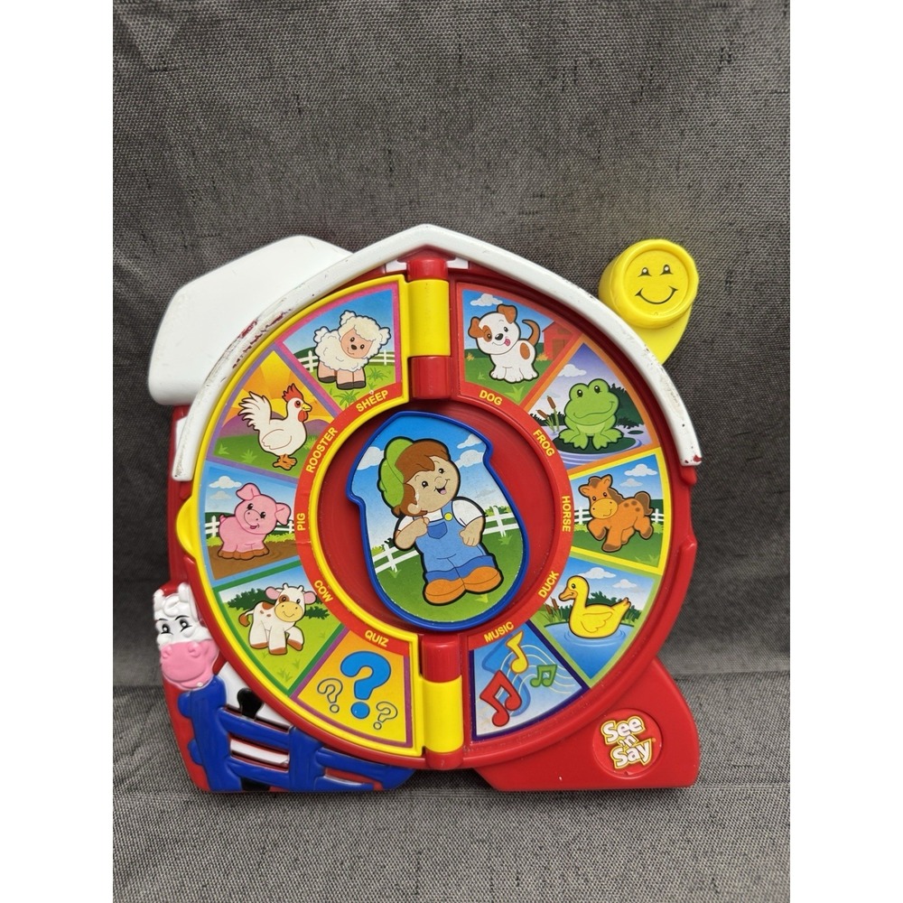 Fisher Price See 'n Say The Farmer Says, Learning Game Barn Animals 2003 Works - Picture 5 of 5